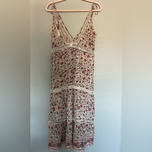 SAYLOR Anna Floral lace cut out Maxi Dress, size small - Picture 3 of 6